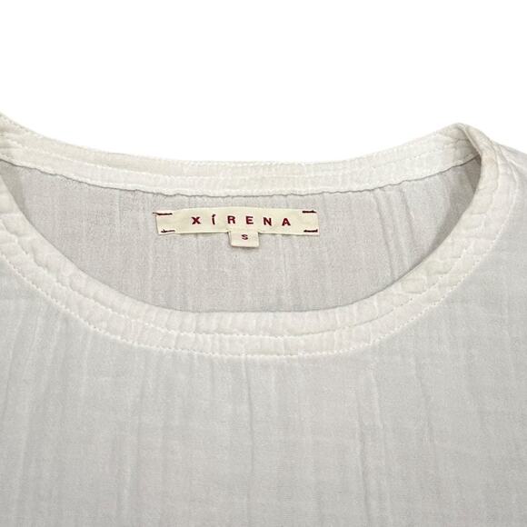 Xirena Savoy Top in White - Picture 7 of 7